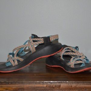 Chaco | double strap colorful sandals